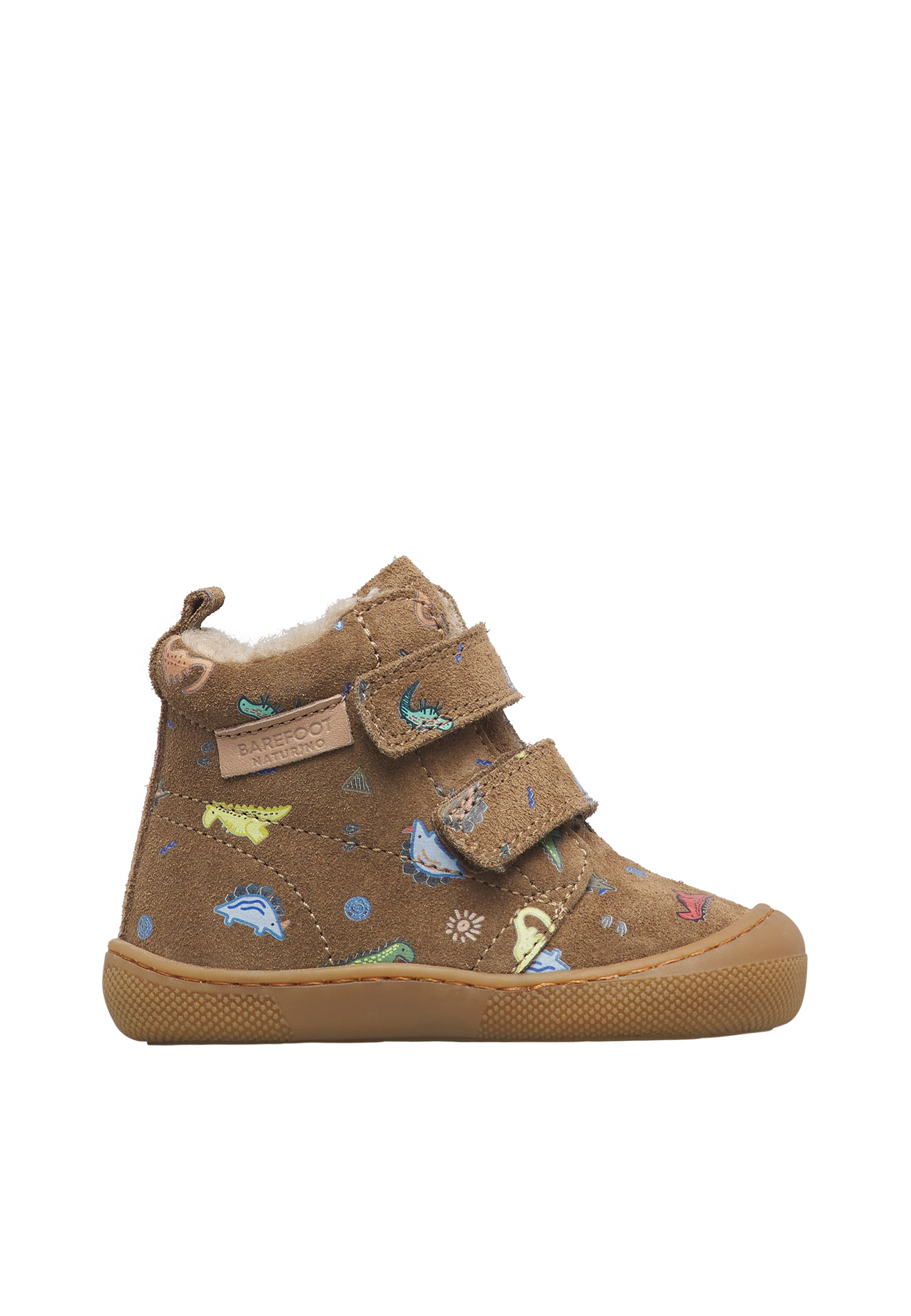 Bottes barefoot en velours BAREFOOT WIGGHI VL, NATURINO