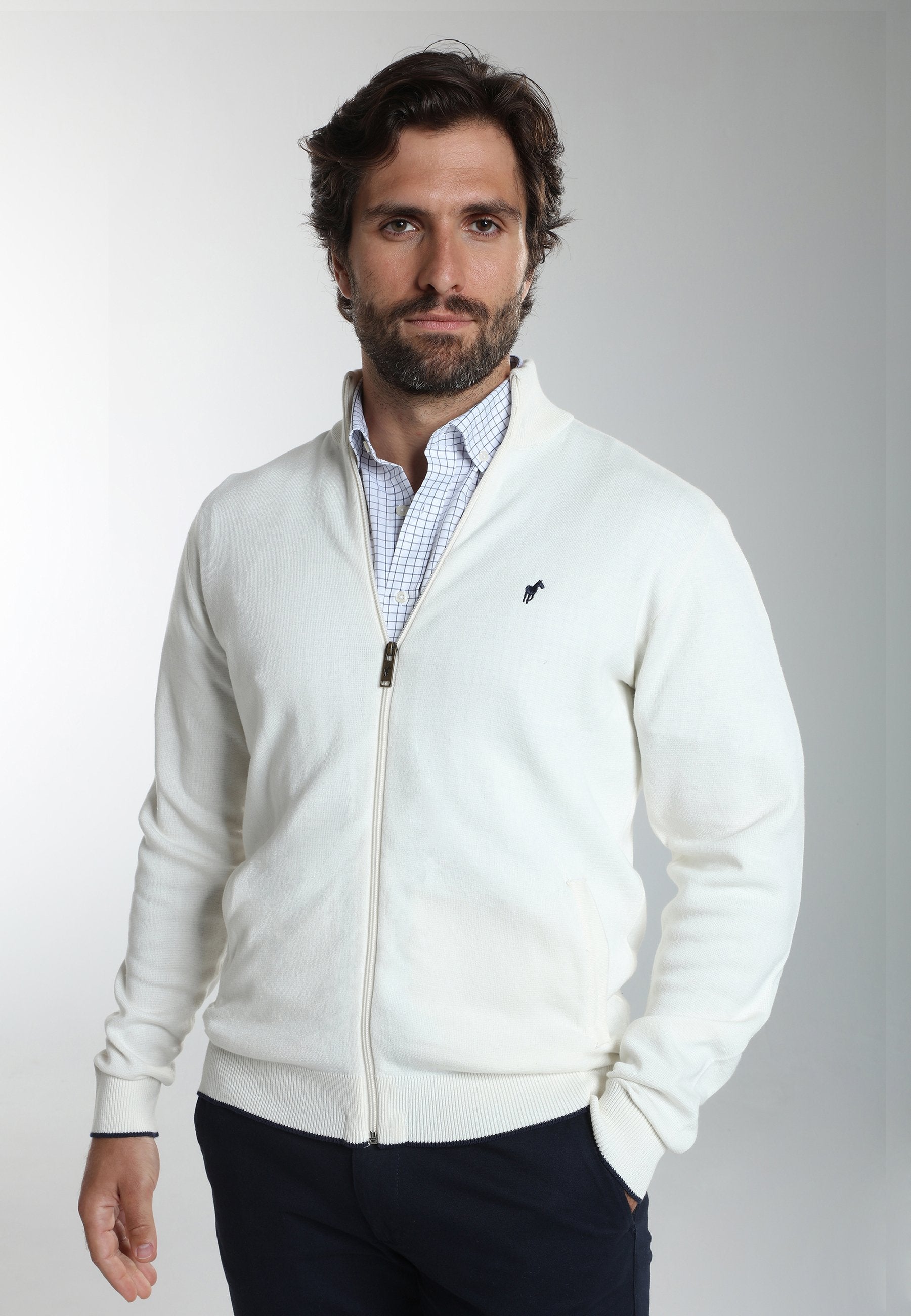 Gilet manches longues coton MORGAN, GENTLEMAN FARMER