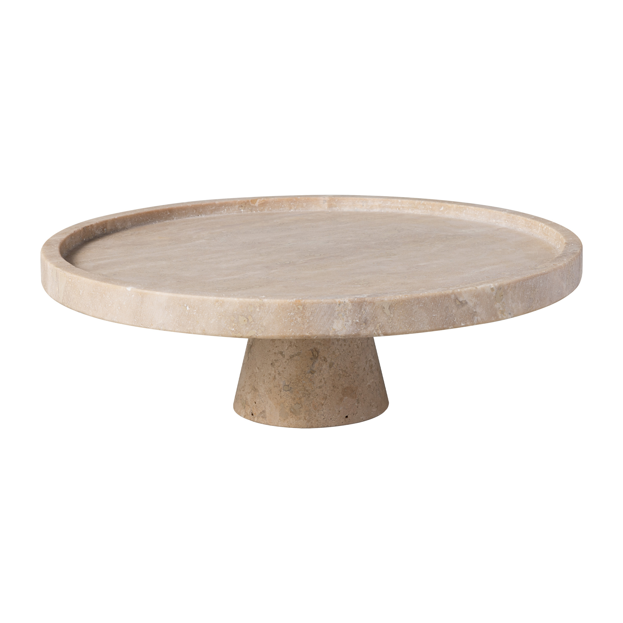 Plat À Servir Sur Pied MANUFACTURE TRAVERTINE, VILLEROY & BOCH