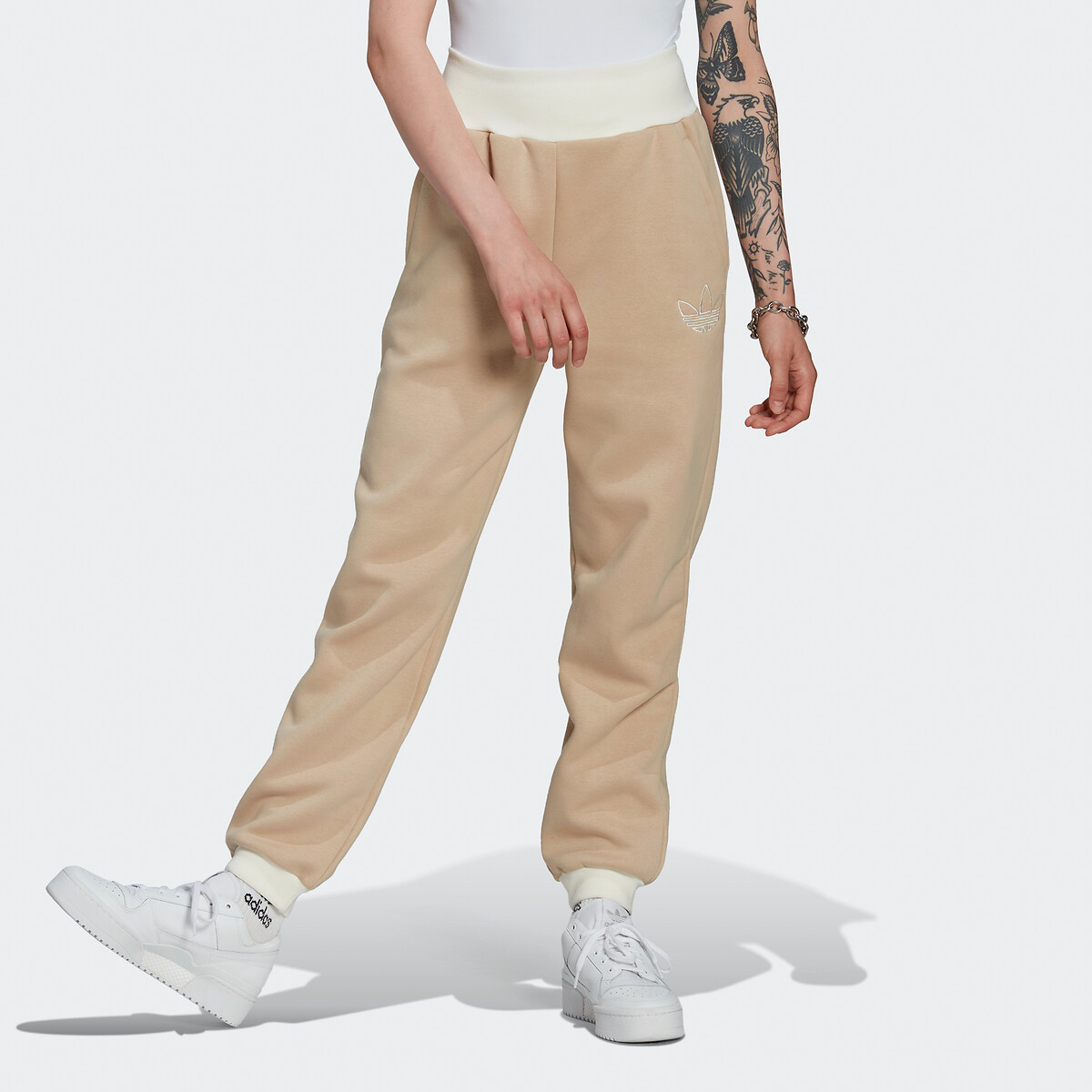 Pantalón de jogging cuffed pant beige Adidas Originals | Redoute