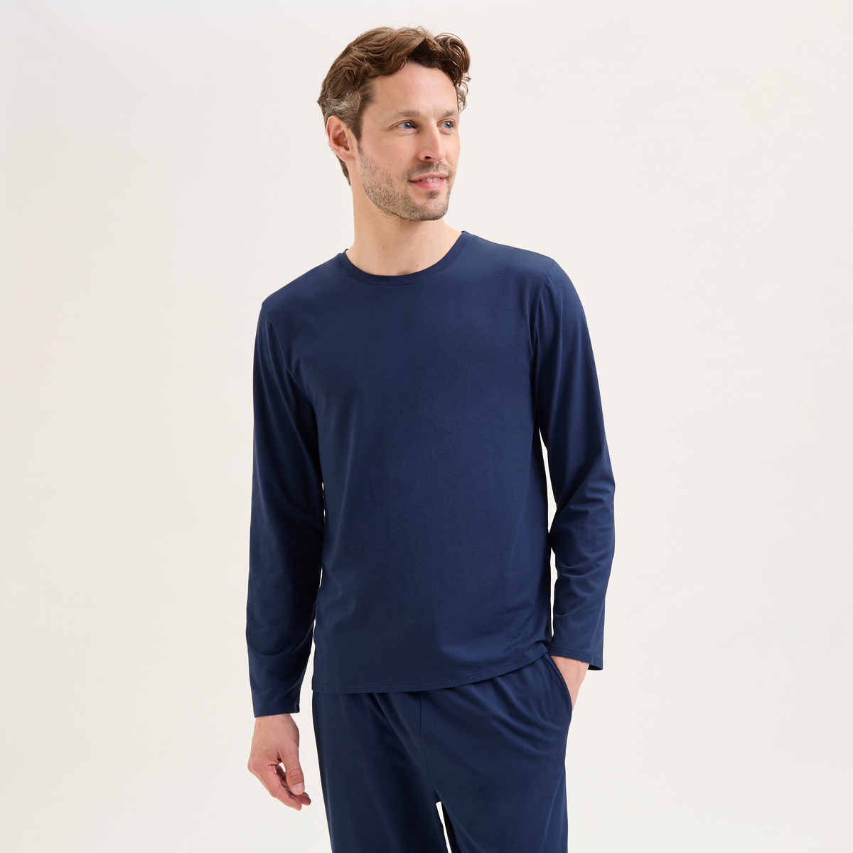 Tee-shirt manches longues col rond en jersey BASILE, LAURENCE TAVERNIER