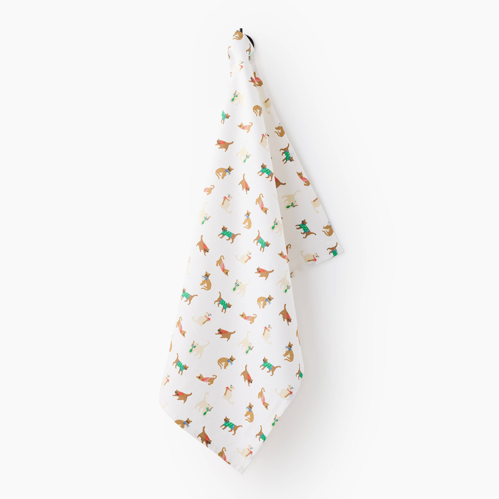 Torchon imprimé, 50x70, coton recycle, MONOPRIX
