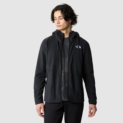 Embroidered Logo Fleece Jacket with Hood THE NORTH FACE