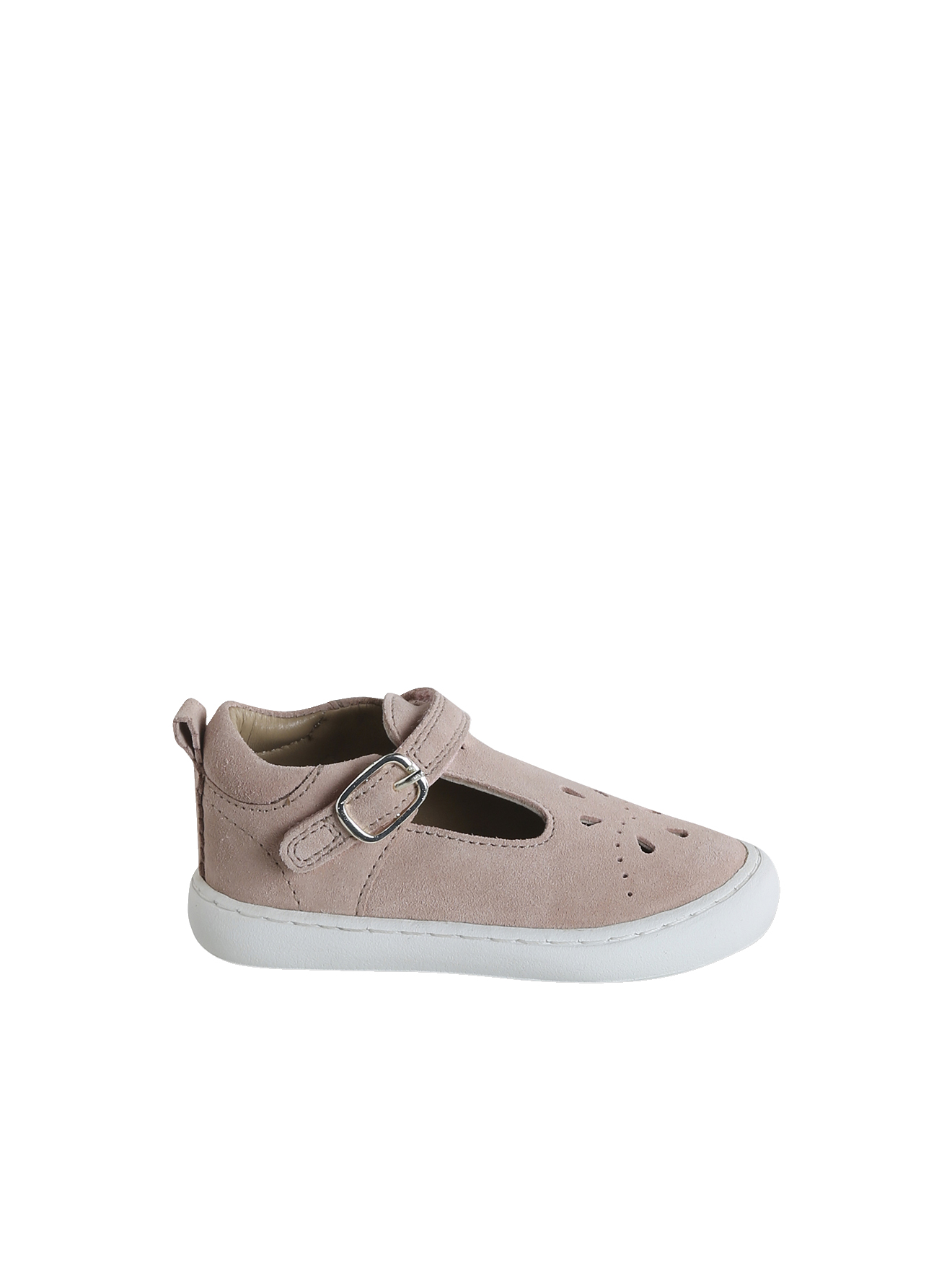 Sandales salomés cuir bébé, VERTBAUDET