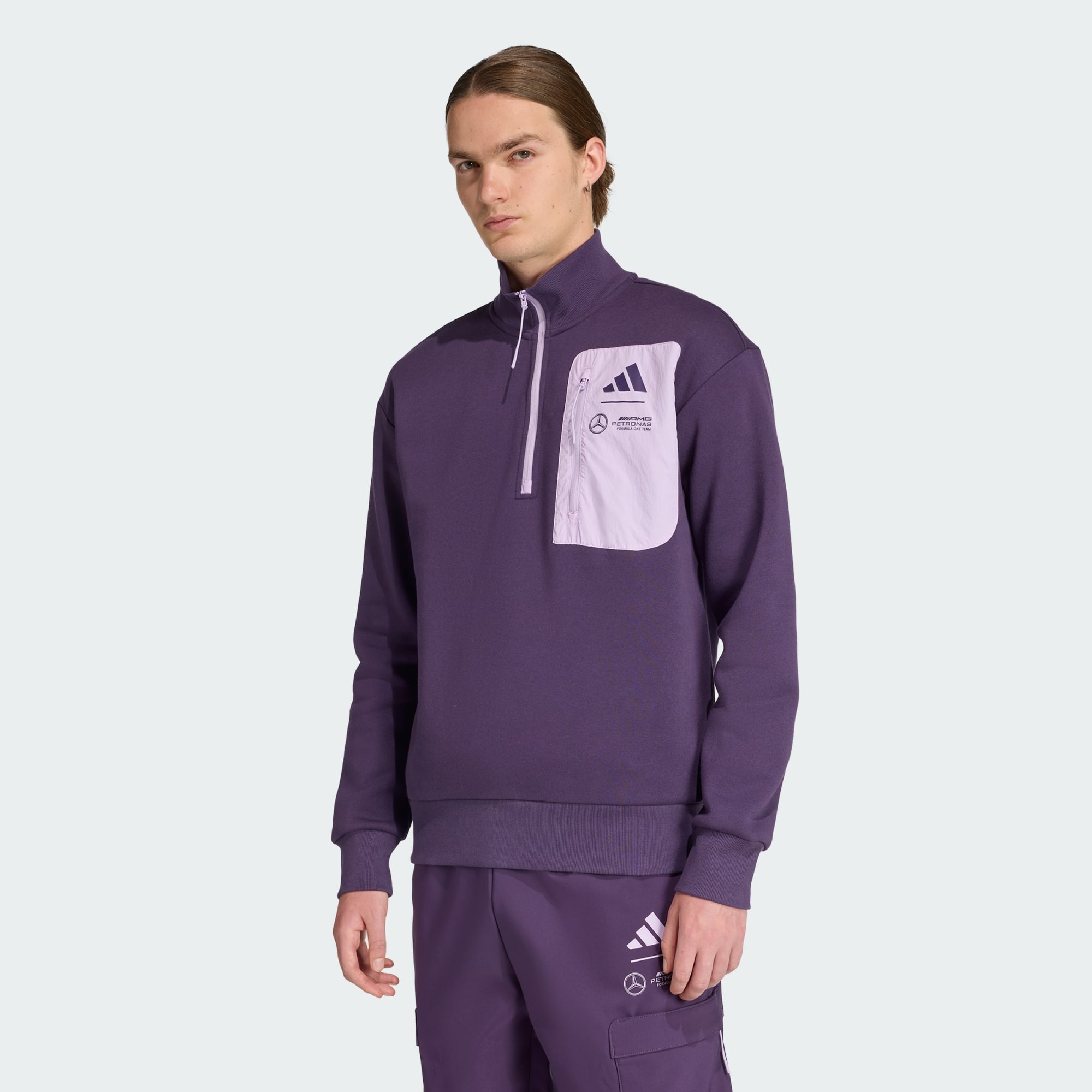 Haut Molleton Toile Premium Mercedes - Amg Petronas Formula One Team, adidas Performance