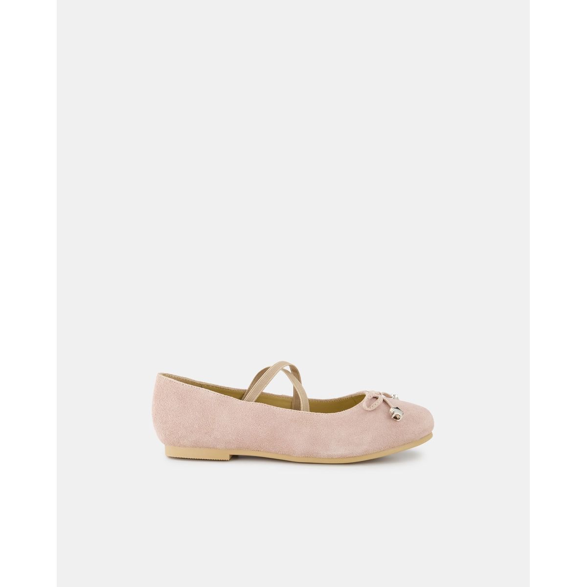 Ballerines fille rose poudr La Redoute