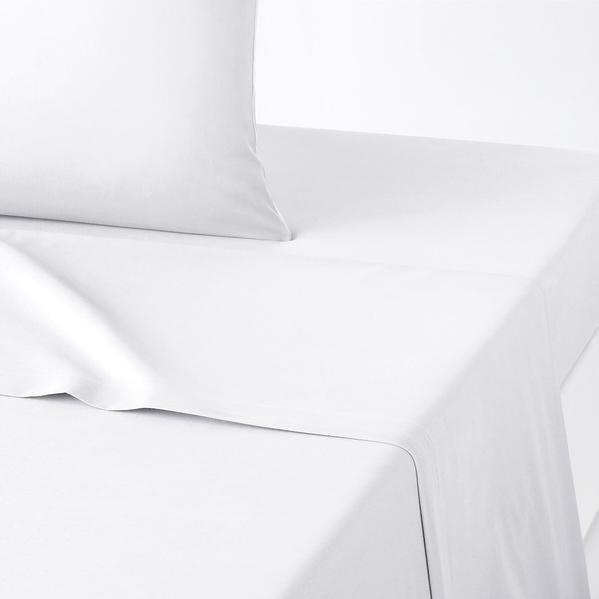 Sábana bajera lisa de algodón orgánico para cama articulada, scenario La  Redoute Interieurs