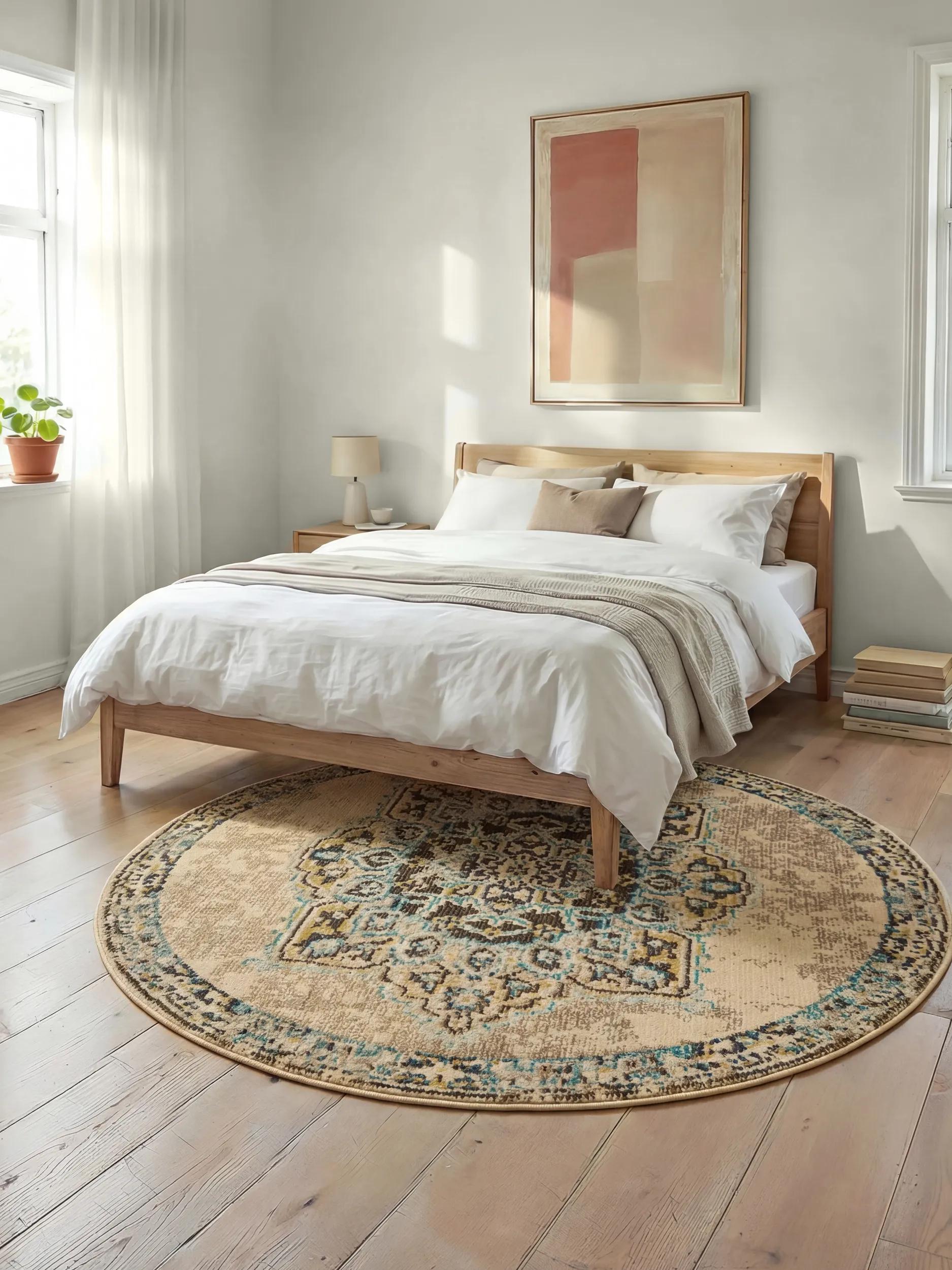 Tapis rond CASA, BENUTA