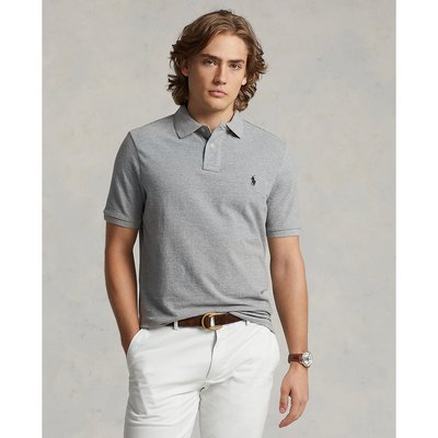 Cotton Slim Fit Polo Shirt with Short Sleeves POLO RALPH LAUREN
