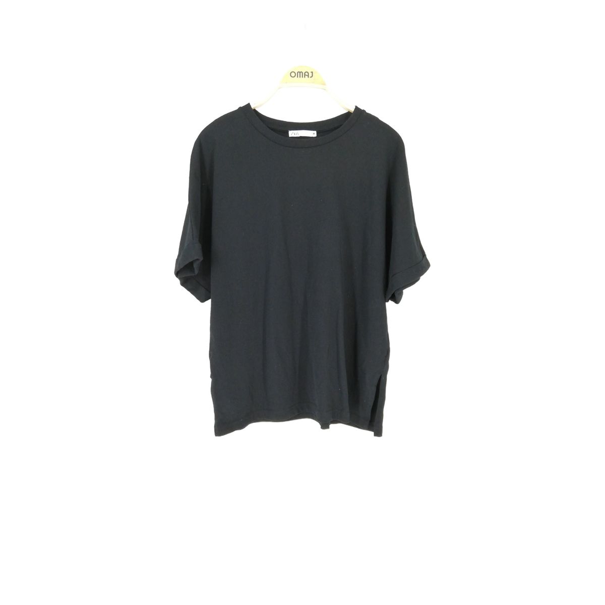 Short Femme Noir à Petits Points Blancs – Marque Zara – Taille S – Occasion Parfait état