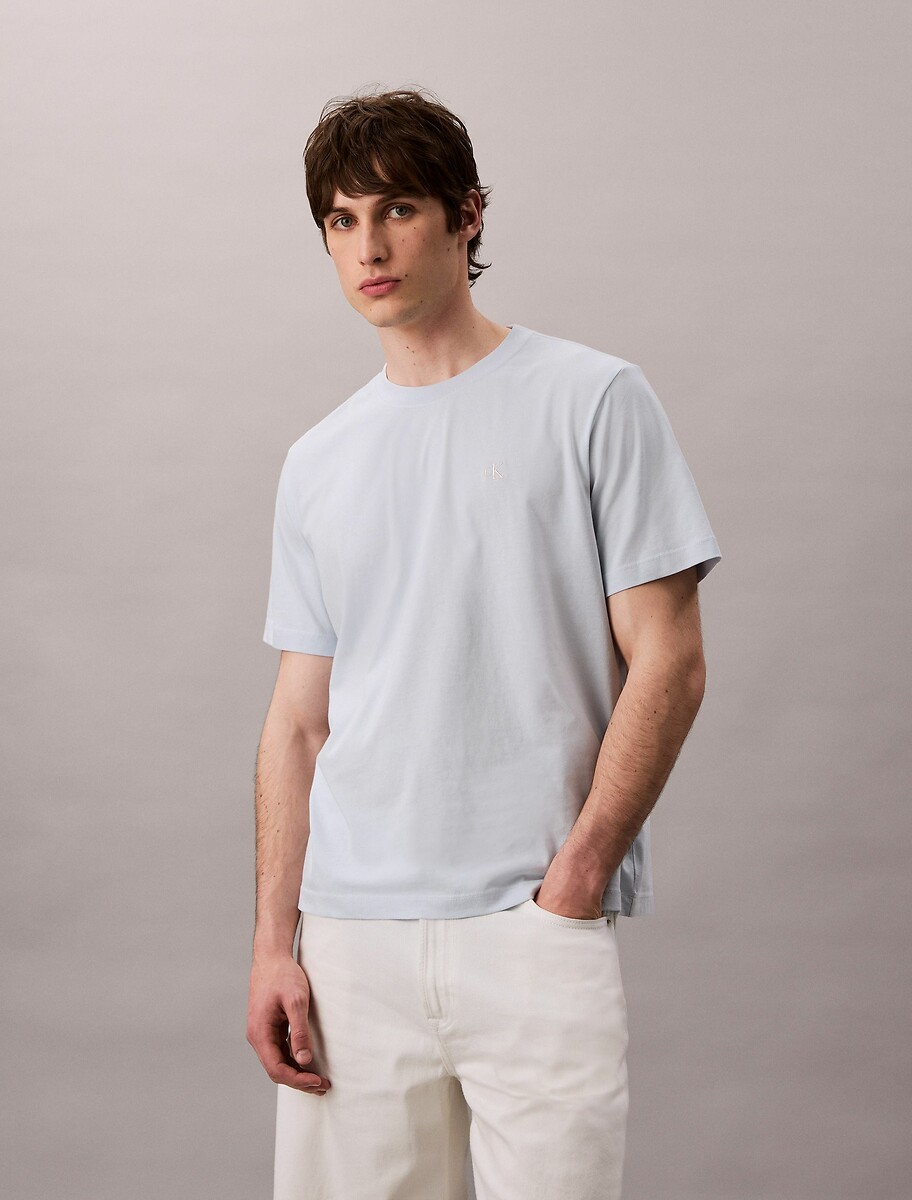 T-shirt met korte mouwen monogram, CALVIN KLEIN JEANS