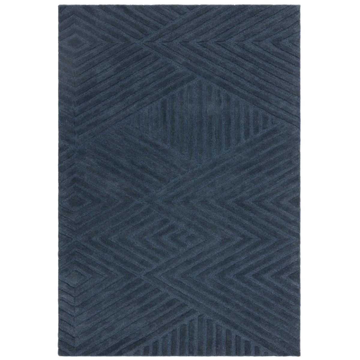 Tapis salon et chambre moderne en laine tufté main JOGAN, NOVATREND