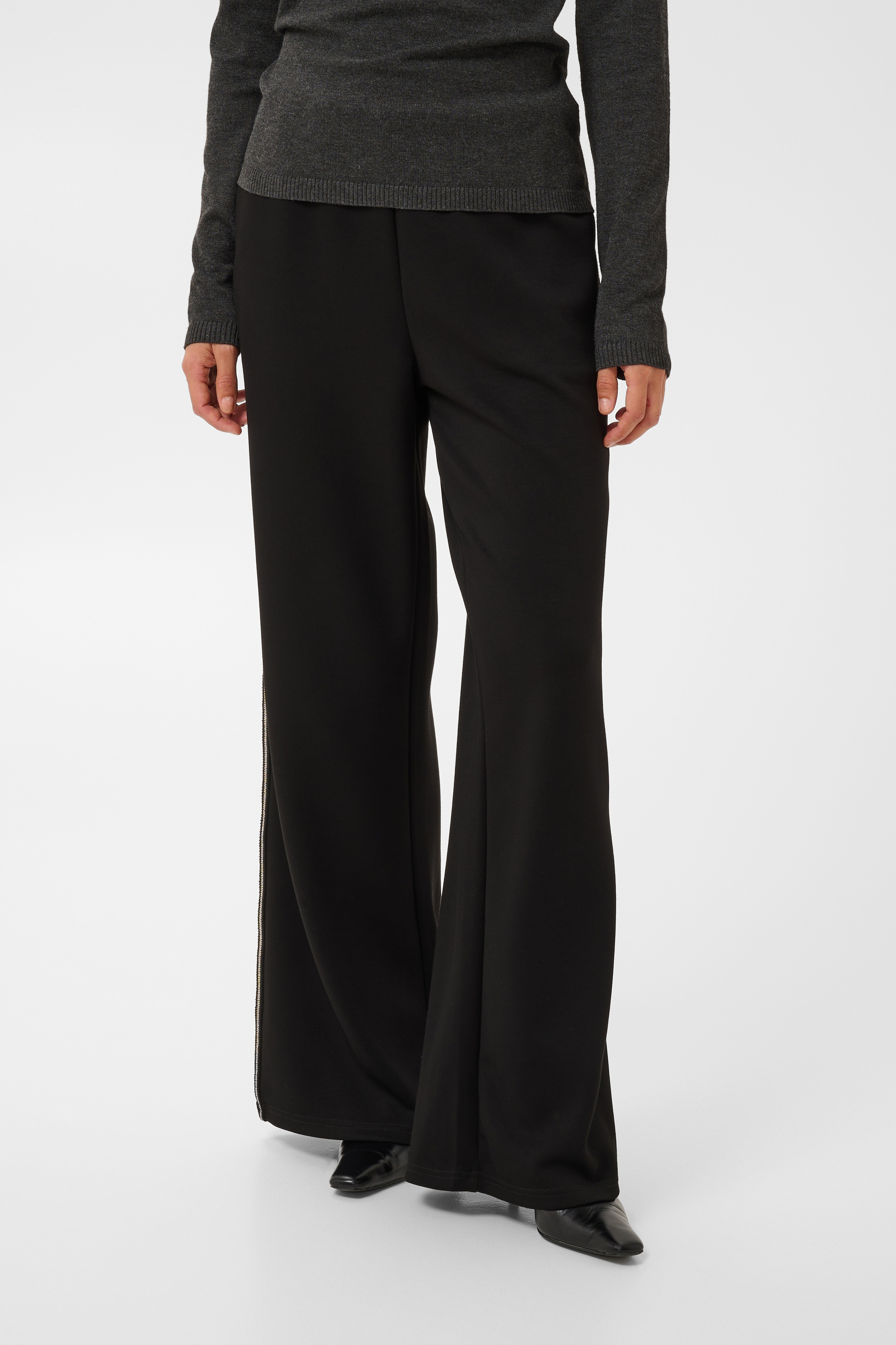 Pantalon en sweat, taille élastiquée, CULTURE