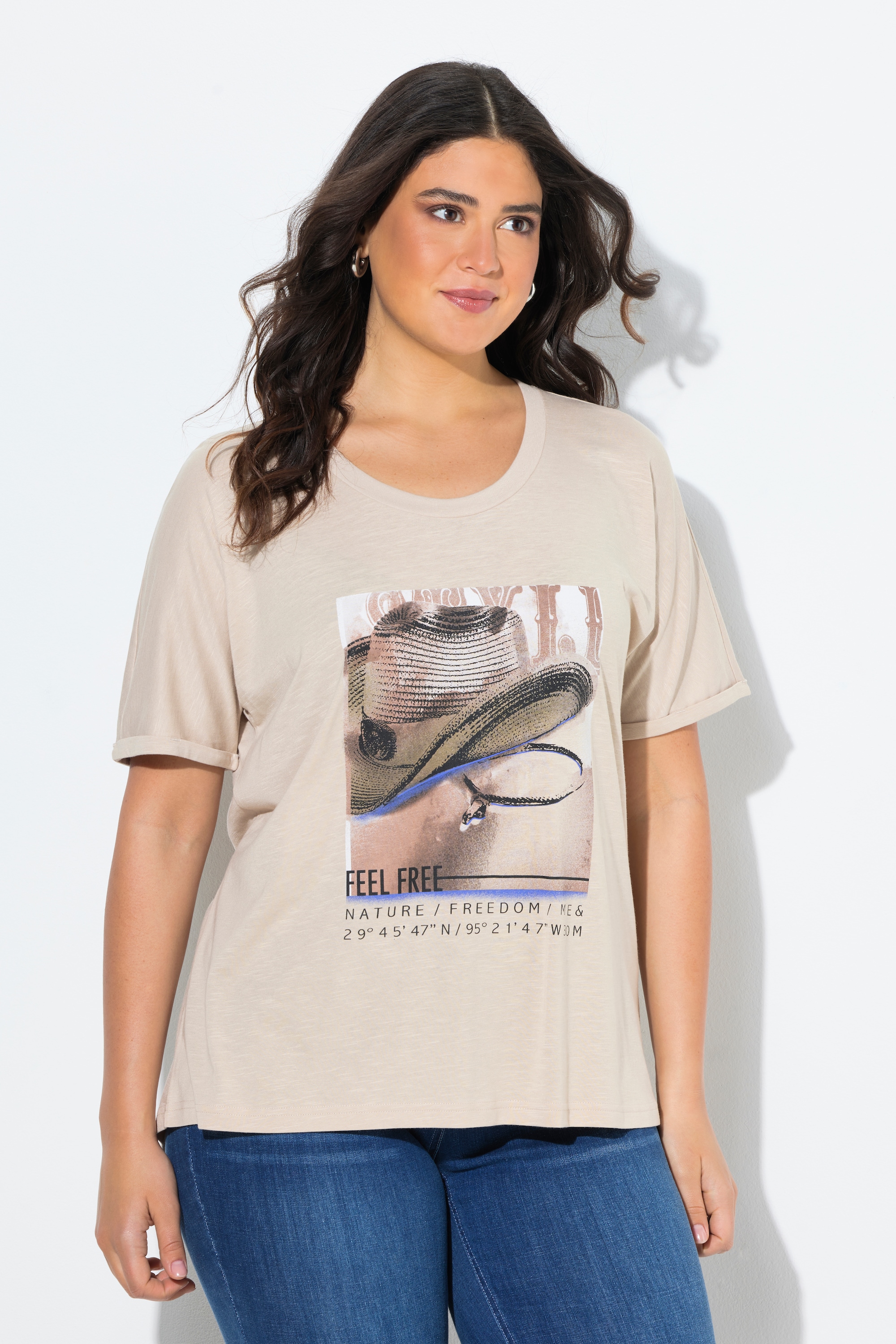 T-shirt oversize « chapeau de cowboy », ULLA POPKEN