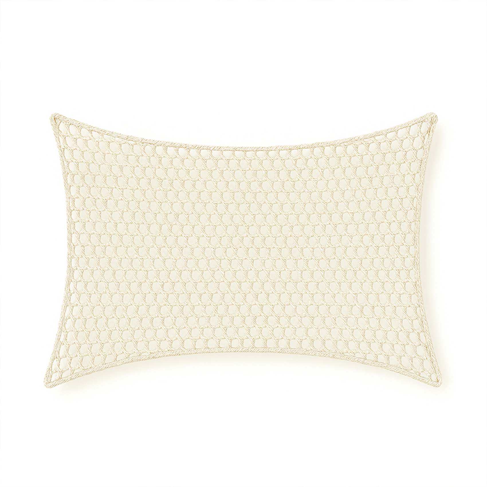 Voile d’ombrage rectangulaire macramé polylin, HOME MAISON