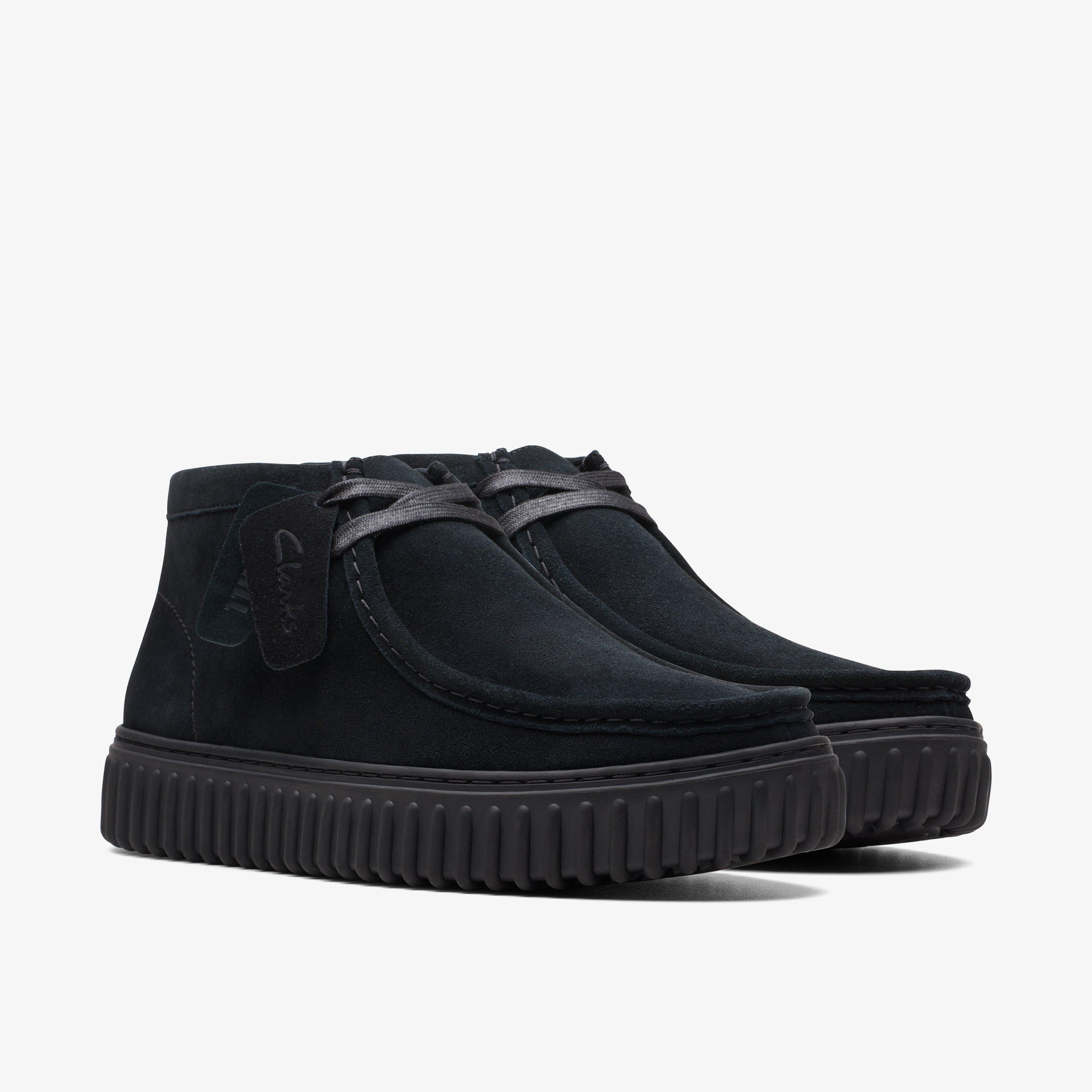 Boots bottines Suède TORHILL HI, CLARKS