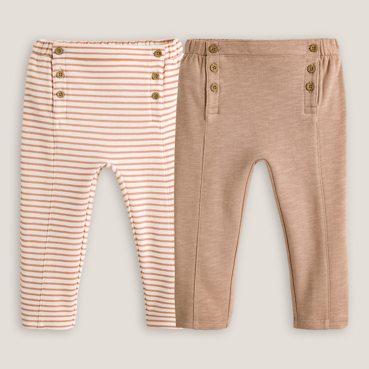 Birth-2 Years La Redoute Collections Big Girls Warm Joggers