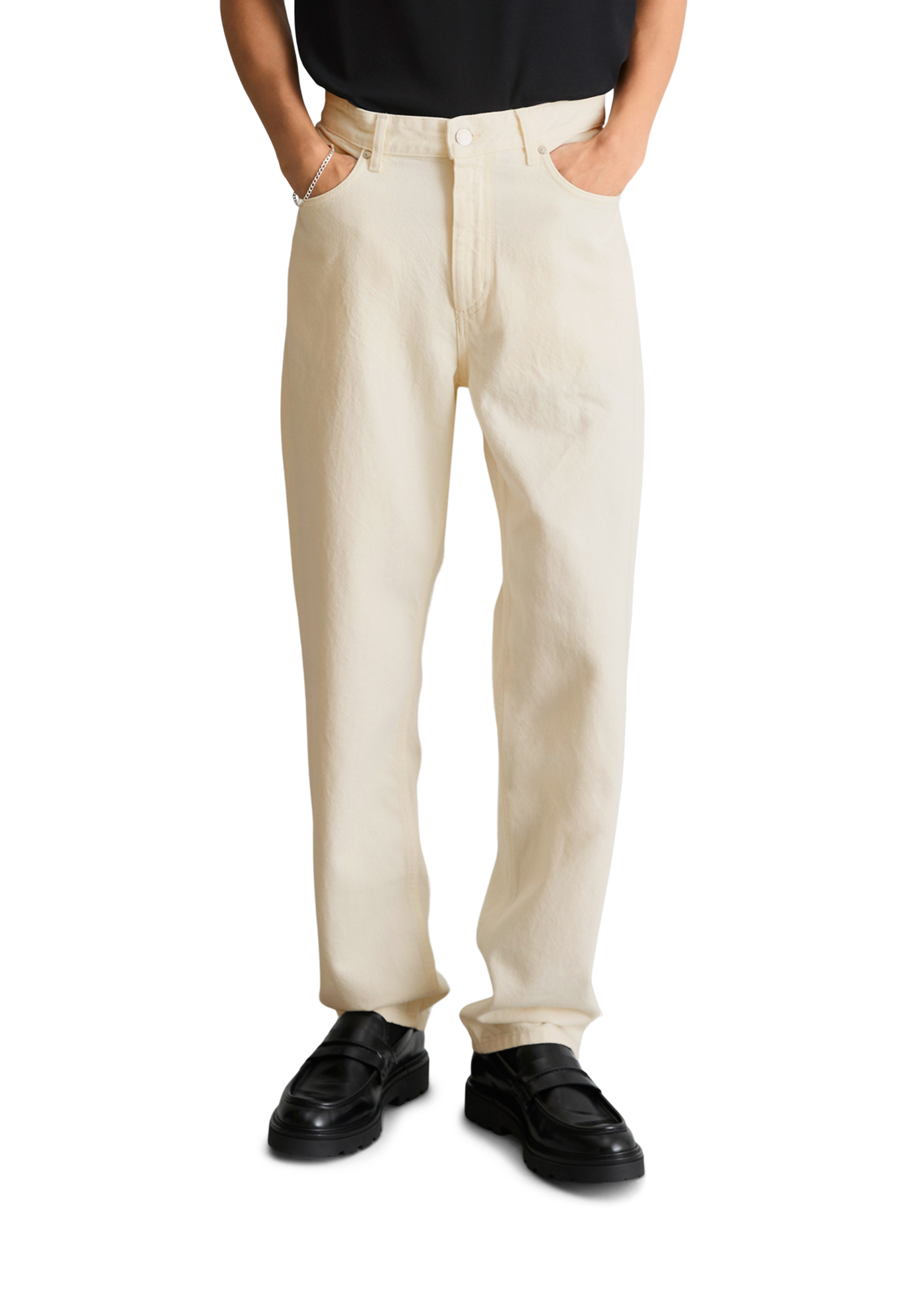 Jeans modèle Runne tapered en pur coton bio, MARC O’POLO DENIM