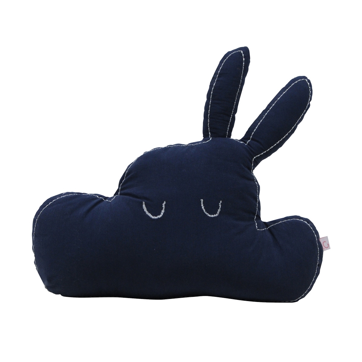 Coussin coton bio LAPINUAGE, LITTLE CREVETTE