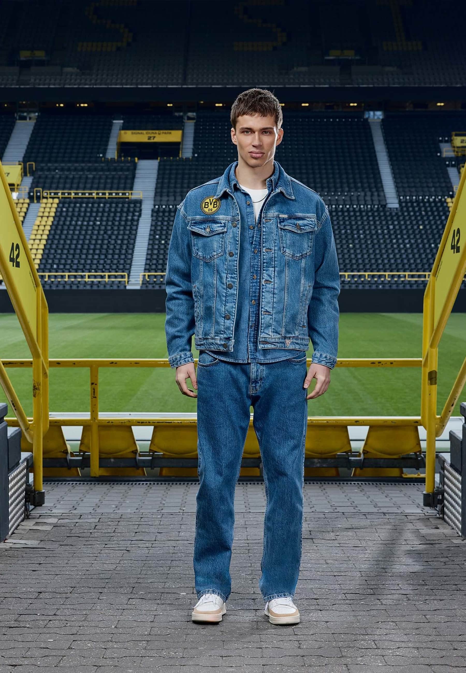 Veste En Denim Gj X Bvb, GUESS JEANS