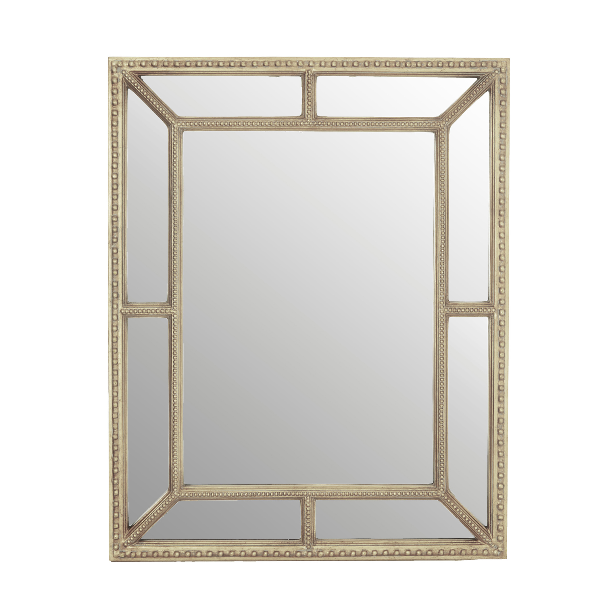 97 x 7cm classic wall mirror in cream, cream, So'home | La Redoute