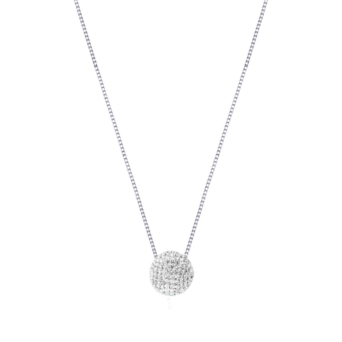 Collier en argent 925 CRYSTAL, BLUESPIRIT