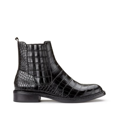 Mock Croc Ankle Boots LA REDOUTE COLLECTIONS