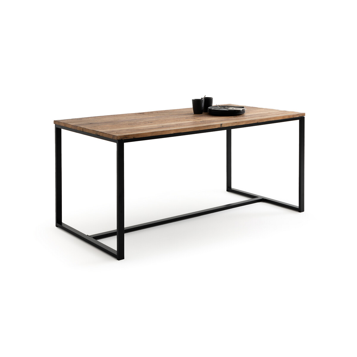Orma Recycled Elm Top Dining Table