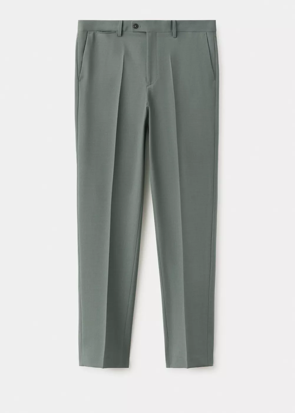 Pantalon de costume Turin slim fit 100 % laine vierge, MANGO MAN