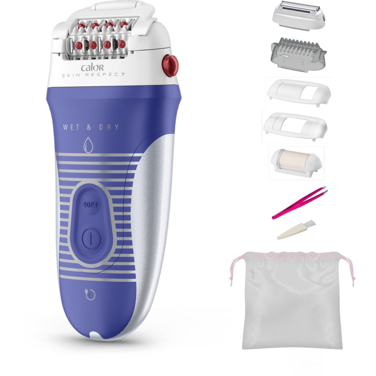 Epilateur électrique Skin respect EP8064C0, CALOR
