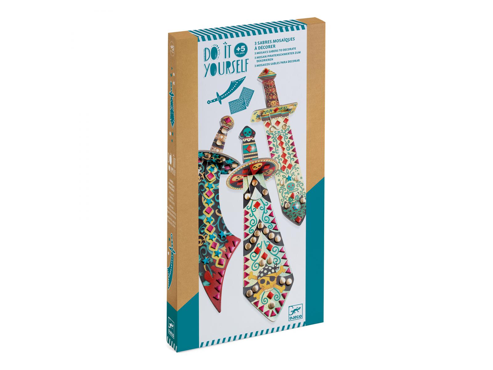 DIY - Mosaïques & Stickers - Comme un pirate, DJECO