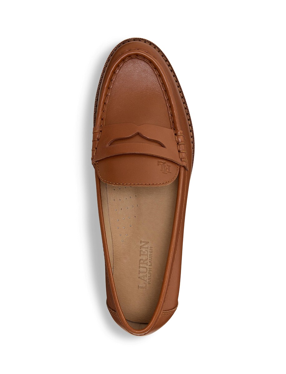 Lauren Ralph Lauren Mocasines de piel, WYNNIE — photo 4