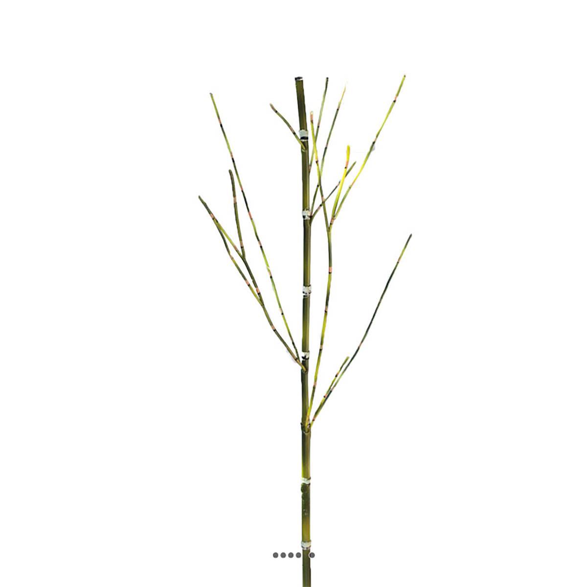 Fausse canne de bambou H 105 cm, ARTIFICIELLES