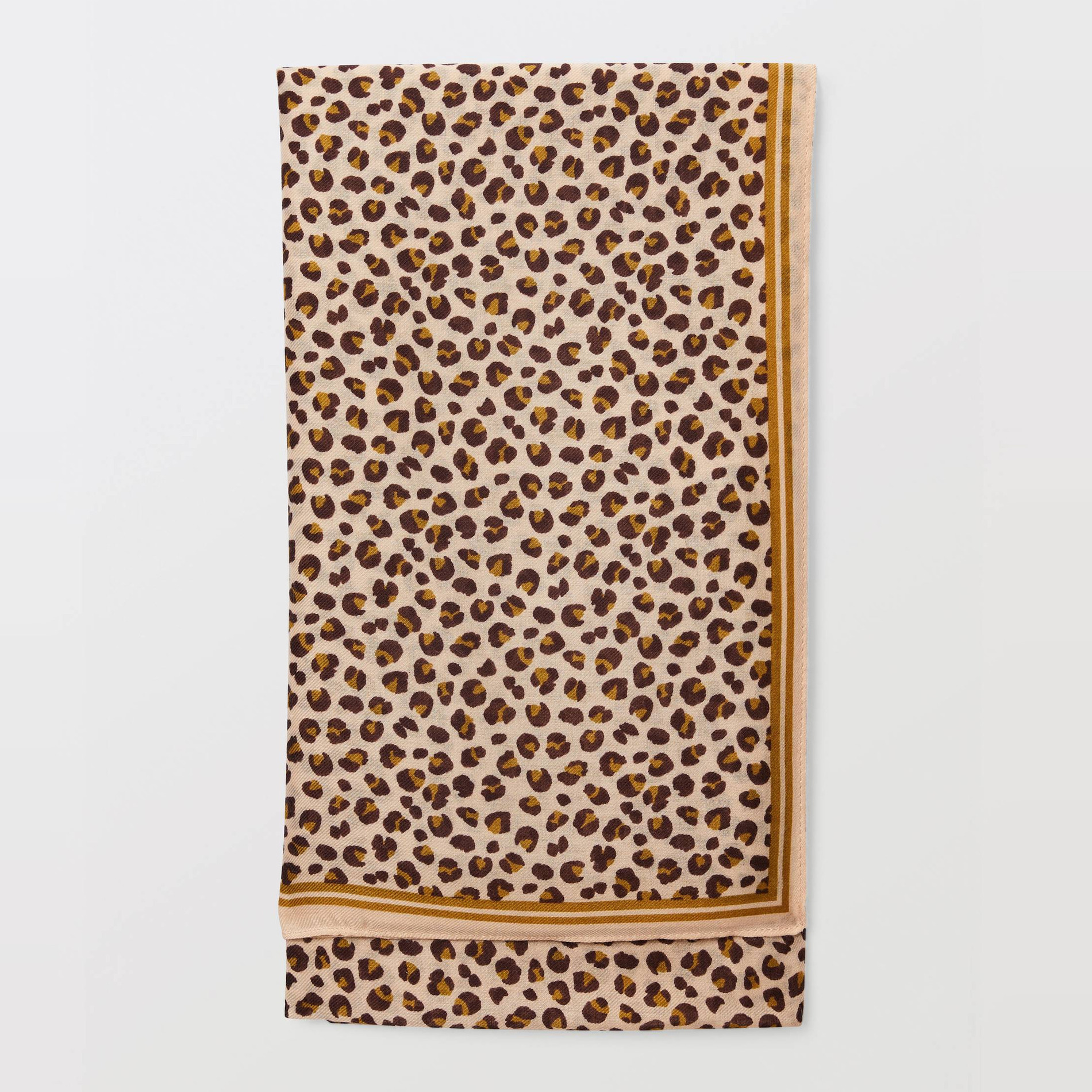 Echarpe imprimée animalier, matière recyclée, MONOPRIX