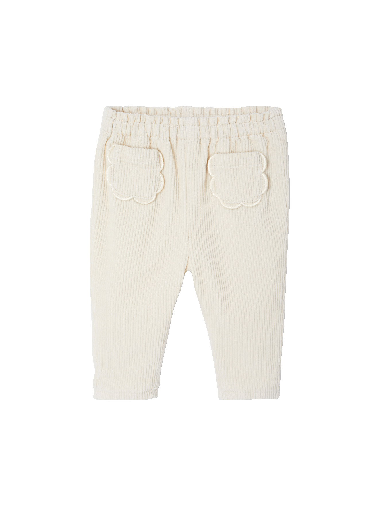 Pantalon naissance en velours côtelé, VERTBAUDET