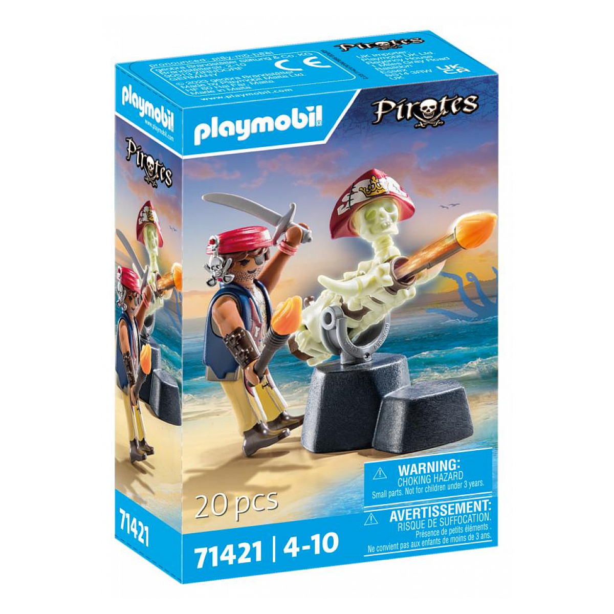 71421 Le Canonnier des pirates, PLAYMOBIL