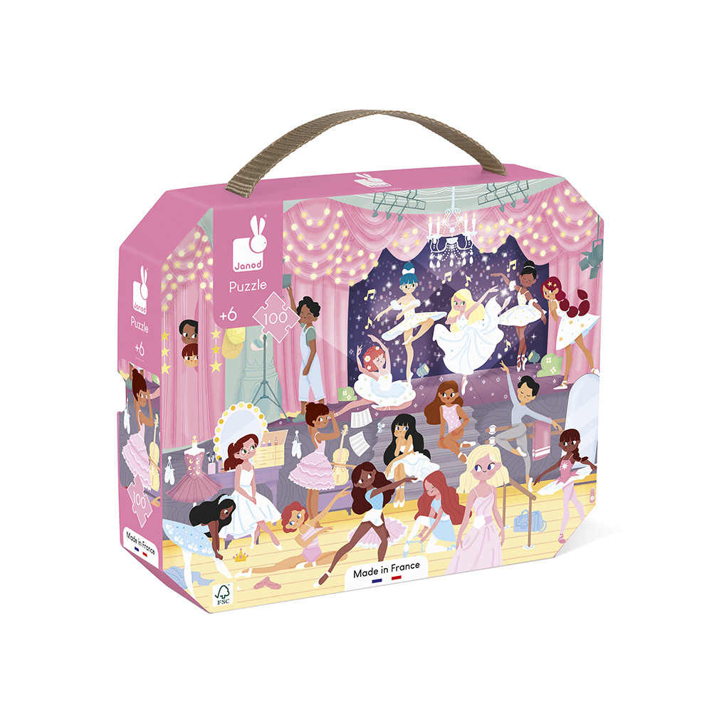 Puzzle 100 Pièces Les Danseuses, JANOD