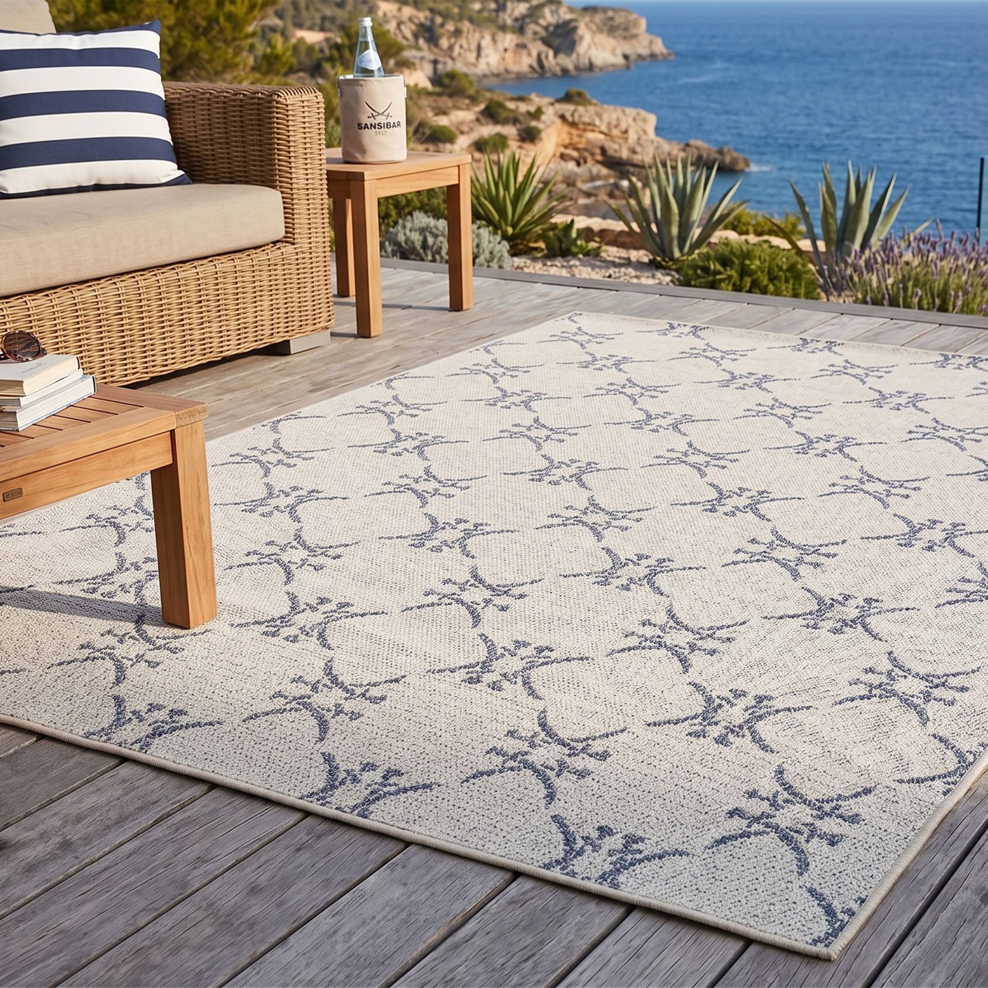 Tapis d'été pour l'intérieur et l'extérieur - NORDSEE BEACH, THEKO