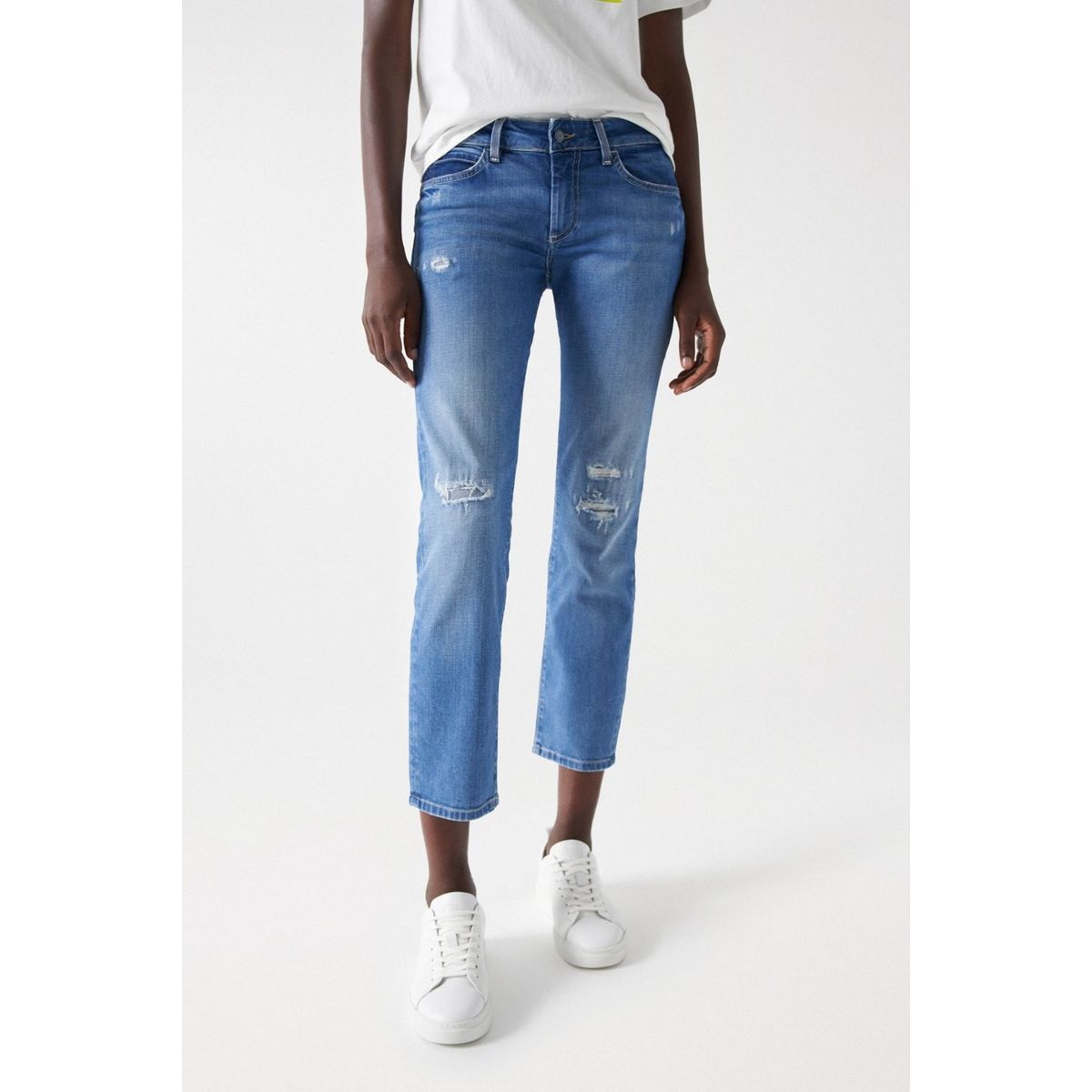 Jeans salsa push discount up wonder soldes