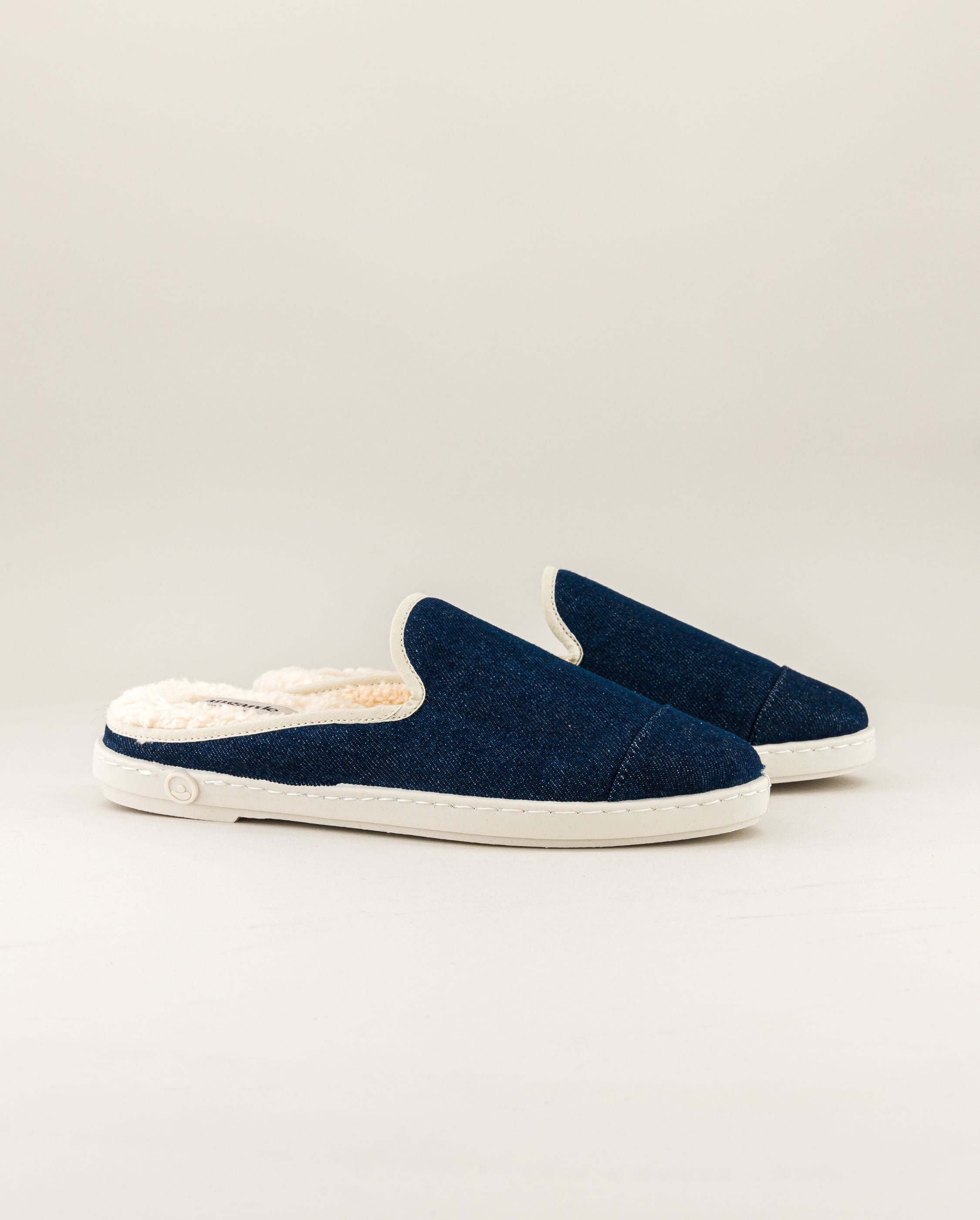 Mules en denim, ANGARDE