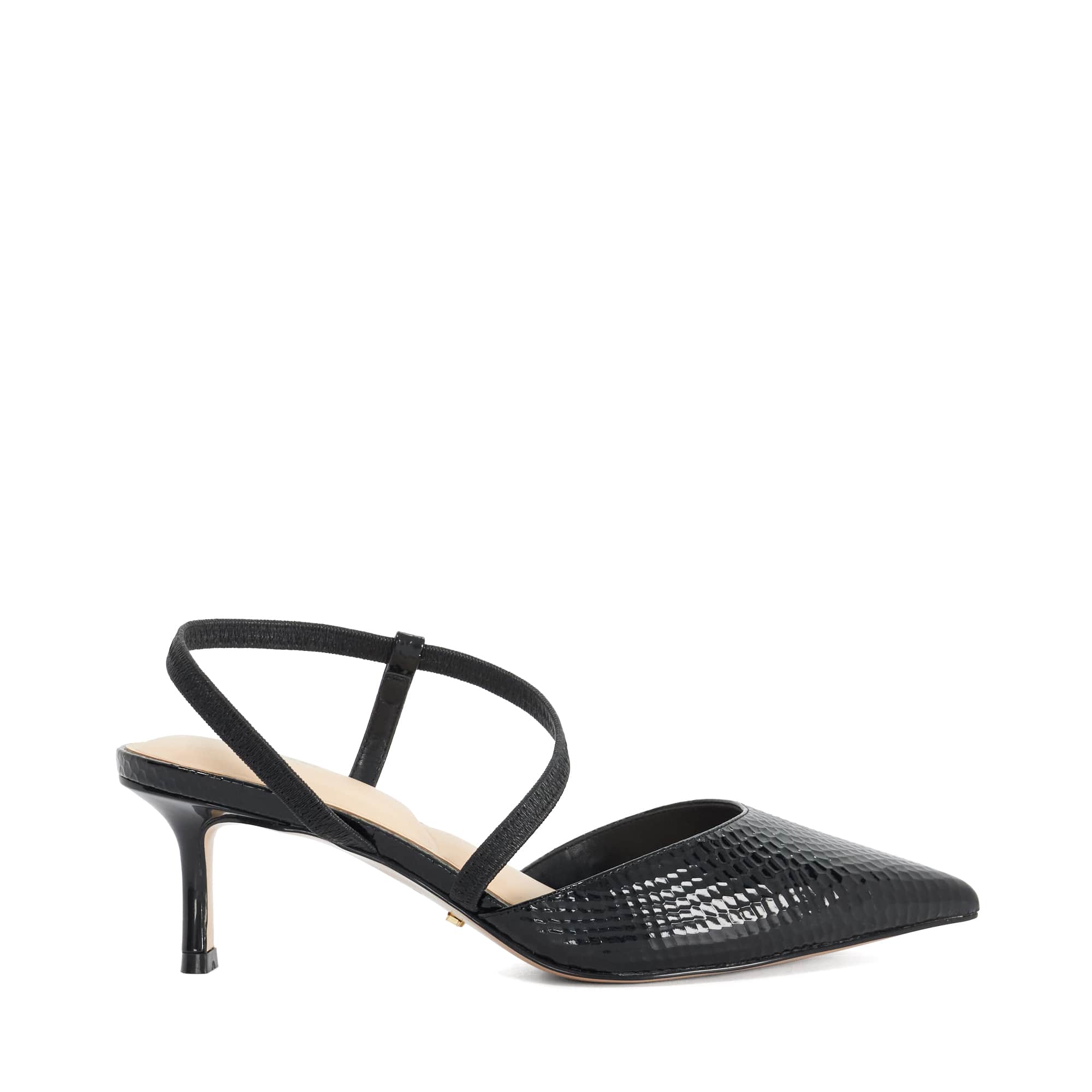 Escarpins ouverts mi-hauts - Wide Fit CHARMING, DUNE LONDON