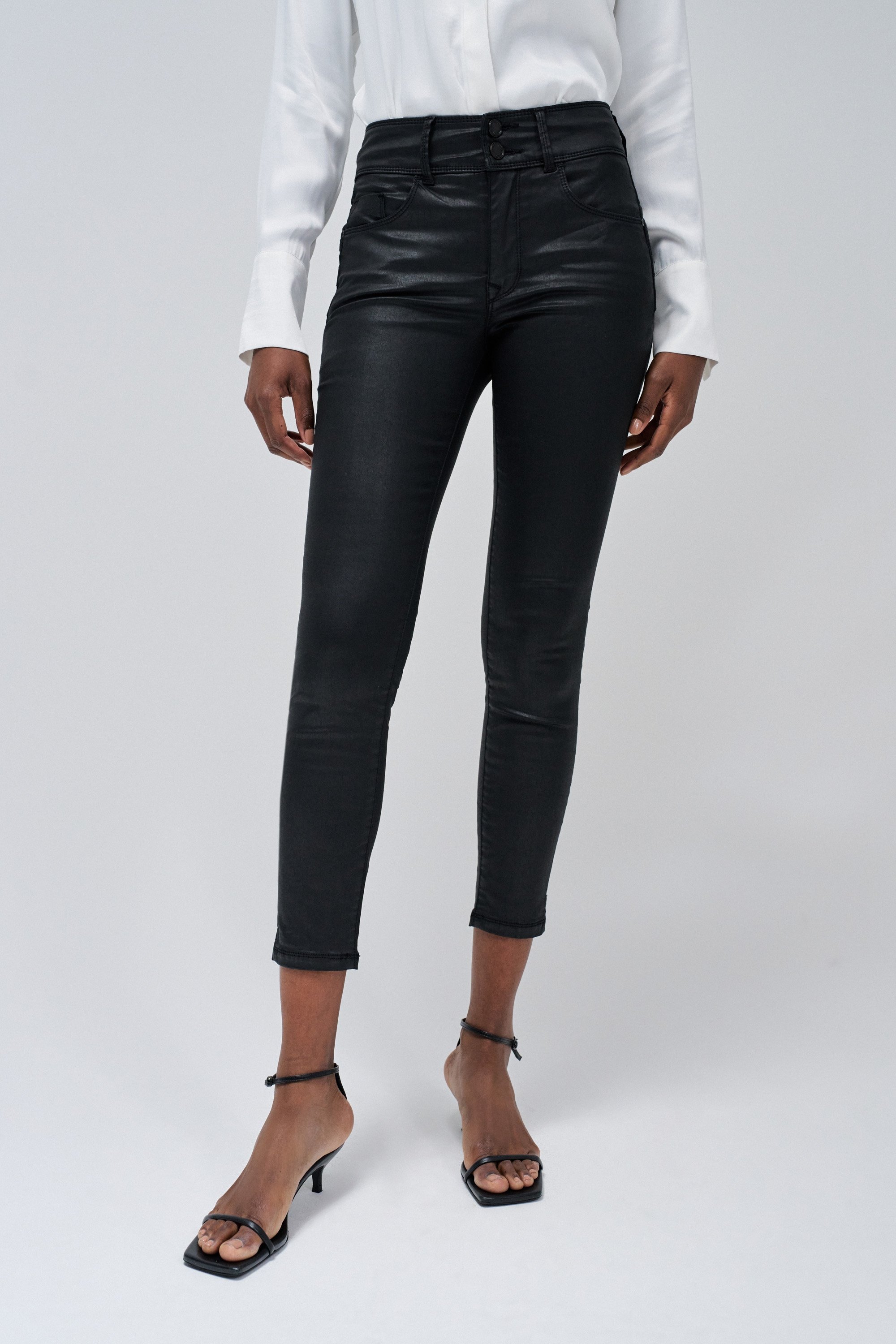 JEAN SECRET PUSH IN CROPPED SKINNY, SALSA JEANS