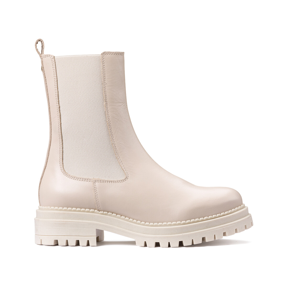 Felici mid-calf chelsea boots in leather Cosmoparis | La Redoute