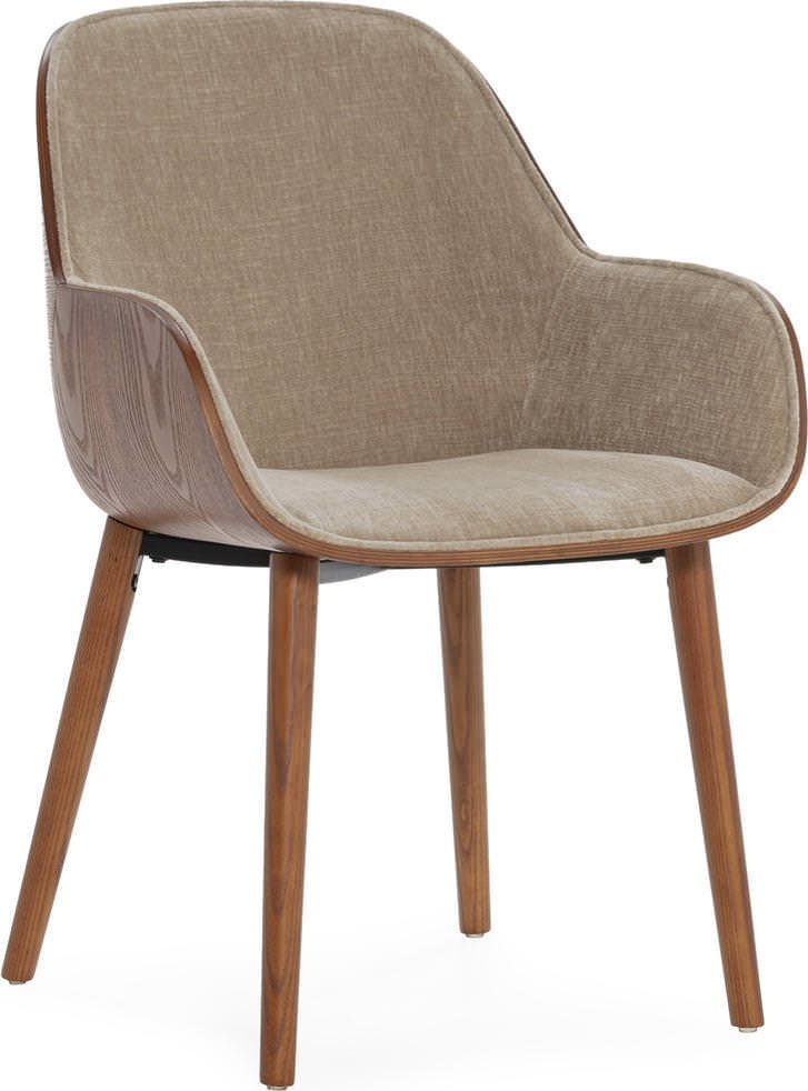 Chaise vintage enveloppante avec accoudoirs, RECOLLECTION