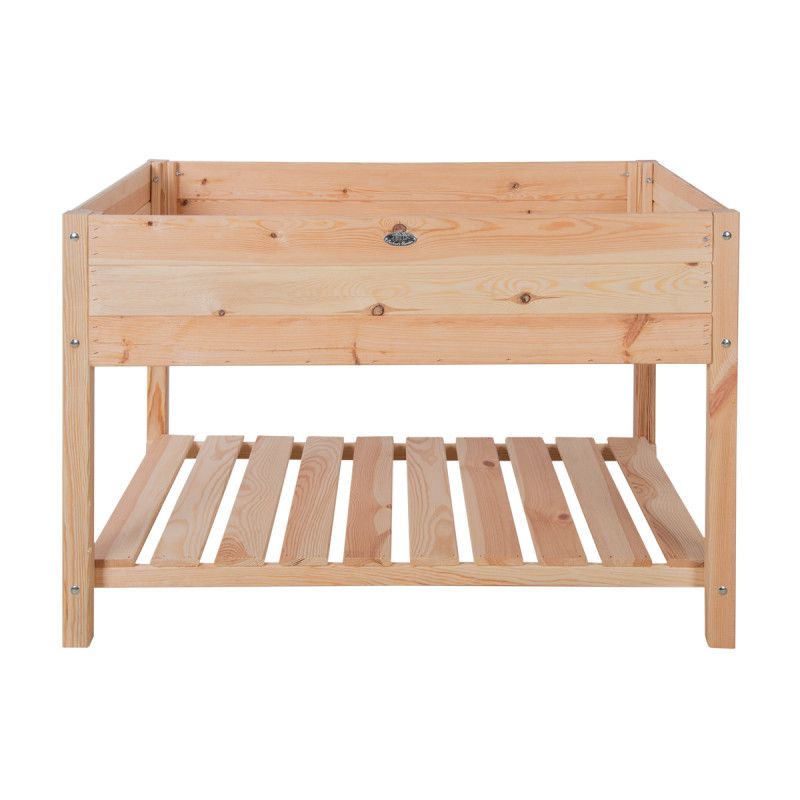 Carré potager XXL bois naturel 119x79cm, ESSCHERT DESIGN