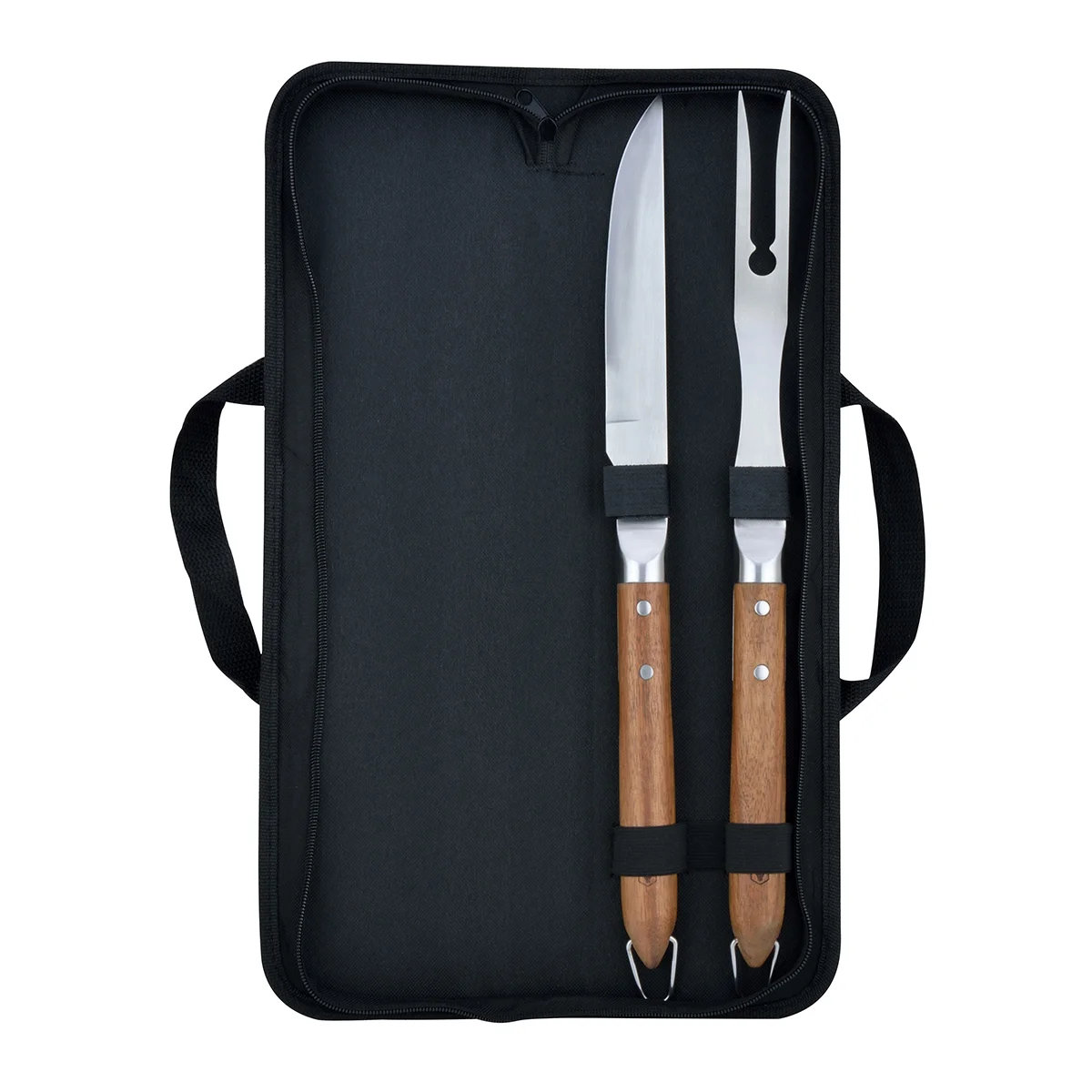Set de 2 ustensiles pour barbecue : couteau et fourchette - Sève, LAGUIOLE CUISSON