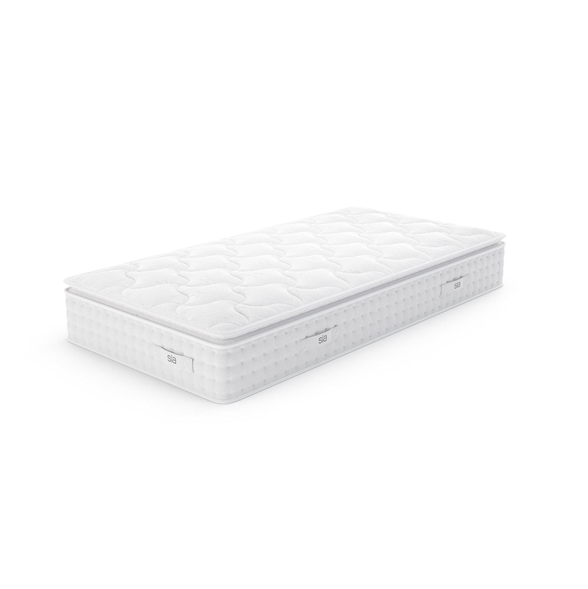 Matelas en mousse à mémoire de forme, latex et ressorts ensachés 7 zones HYBRIDE PREMIUM CLOUD, SIA HOME