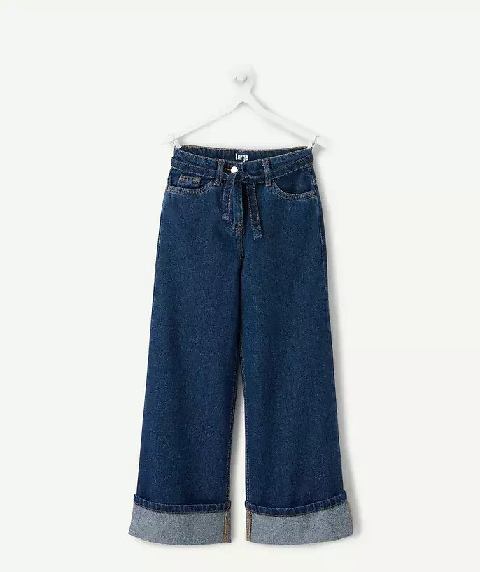 Jean large avec grands revers, TAPE A L'OEIL
