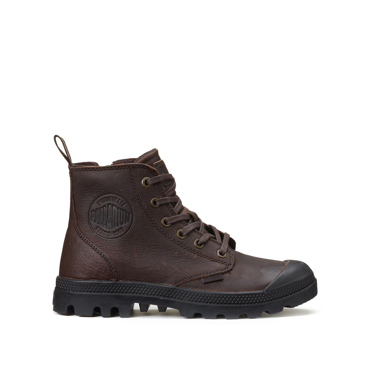 Pampa Hi Zip Walking Boots in Leather