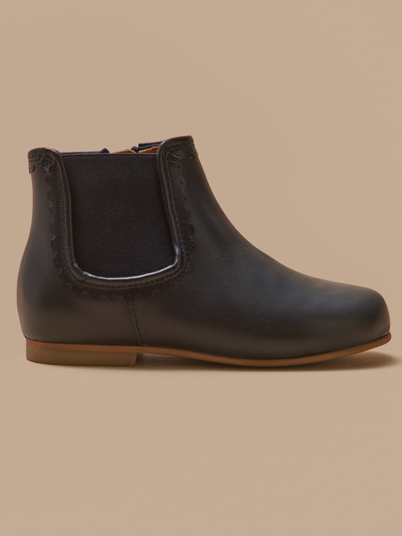 Boots cuir, CYRILLUS
